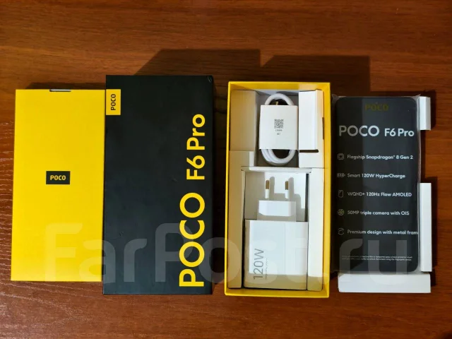 Xiaomi Poco F6 Pro. �����, 512 ��, ������, 4G LTE, Dual-SIM, NFC ����