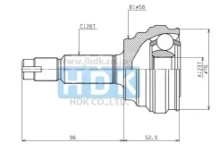 ���� ������� HDK TO054 TO054 ����