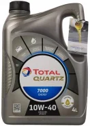 Total Quartz 7000 Diesel. 10W-40, �����������������, 4��. ����