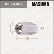 ����� Masuma 12x1.5��, L=35.6��, ��� ����=19�� MLS-045 (1��) MLS045 ����