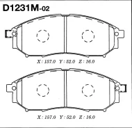 ������� ��������� �������� D-1231MH ��� Nissan �������� ������������� MK Kashiyama ������ DA060-EB325 D1060-1BN0A D1060-1MF0A D1060-EG51A 41060-0023R...