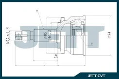 ���� ������� JETT V41-9321 V419321 ����