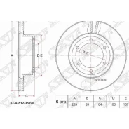 ���� ��������� ����� Toyota Hilux/Runner #N61/#N1/RZN169/174 88-04 SAT ST4351235190 ST4351235190 ����