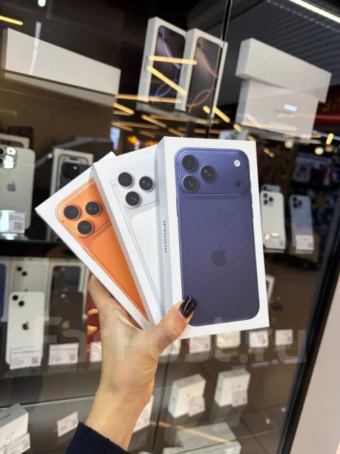 Apple iPhone 17 Pro Max. �����, 1 ��, �����, 3G, 4G LTE, 5G, ����������, NFC, Dual-SIM, eSIM, ������������ ������� ����