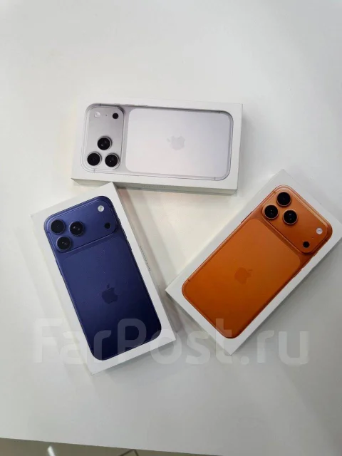 Apple iPhone 17 Pro Max. �����, 1 ��, �����������, 3G, 4G LTE, 5G, ����������, NFC, Dual-SIM, eSIM, ������������ ������� ����