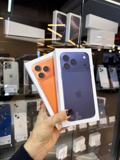 Apple iPhone 17 Pro Max. �����, 1 ��, �����������, 3G, 4G LTE, 5G, ����������, NFC, Dual-SIM, eSIM, ������������ ������� ����