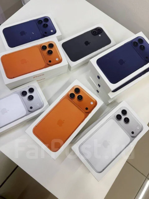 Apple iPhone 17 Pro Max. �����, 1 ��, �����������, 3G, 4G LTE, 5G, ����������, NFC, Dual-SIM, eSIM, ������������ ������� ����