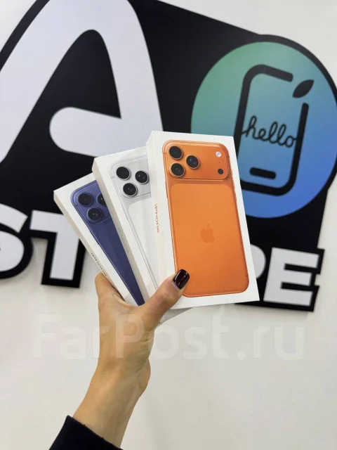 Apple iPhone 17 Pro Max. �����, 2 ��, �����������, 3G, 4G LTE, 5G, Dual-SIM, NFC, eSIM, ������������ ������� ����