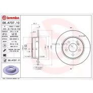 ���� ��������� UV Coated | ��� | Brembo 08A73711 08A73711 ����