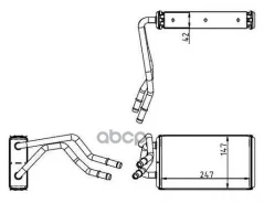 �������� ����� FORD Transit 280 06- NRF ���. 54227 54227 ����