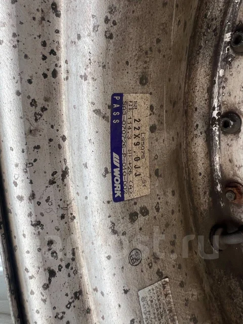 Work LS. 9.0x22", 5x114.3, ET26, �� 73,1���. ����