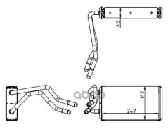 �������� ����� FORD Transit 05.06- NRF ���. 54227 54227 ����