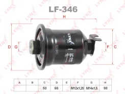 ��������� ������ ��� Mitsubishi Lancer, Mitsubishi Mirage, Mitsubishi COLT V LYNXauto LF-346 LF346 ����