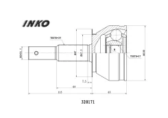���� ������� 29/27 | ����� | INKO 320171 320171 ����