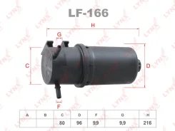 ��������� ������ ��� Volkswagen Amarok LYNXauto LF-166 LF166 ����