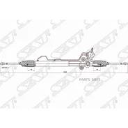 ����� ������� Hyundai H1 97-07 / Starex 97-07 (����� ����) SAT ST-57700-4A600 ST577004A600 ����