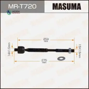 ������� ���� Masuma Toyota Probox, Ractis, Corolla Fielder / NSP16#, NSP120, NKE165 13- Masuma MRT720 MRT720 ����