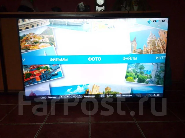 DEXP U49D9000K. LED ����