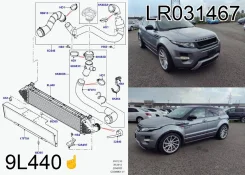 ������������� �������������, L538 Range Rover Evoque #744# Land Rover LR031467 LR031467 ����