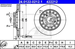���� ���� audi a8/vw 24012202121 ATE 24012202121 ����