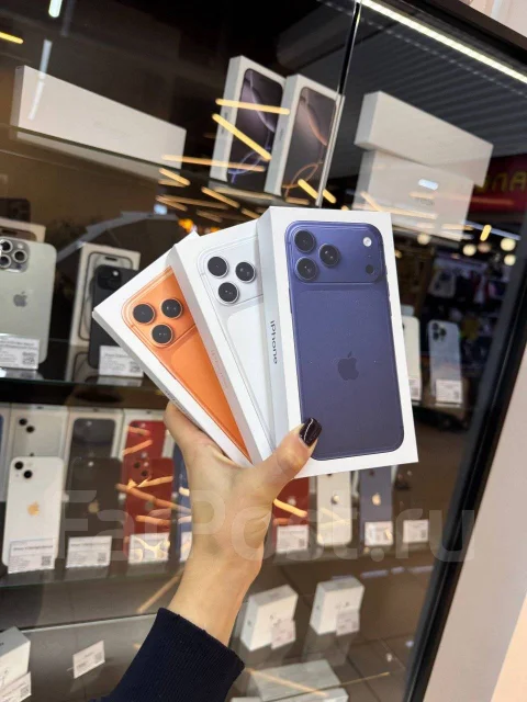 Apple iPhone 17 Pro. �����, 1 ��, �����, 3G, 4G LTE, 5G, Dual-SIM, ����������, NFC, eSIM, ������������ ������� ����
