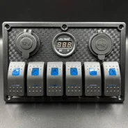 ������ ���������� (6 ��������� ���/����, 2 USB, ������� 12V, ���������) (PREMARINE) ����