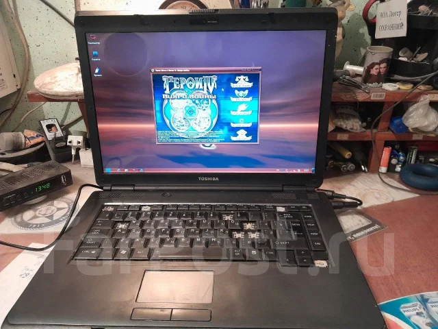 Toshiba. 17", 1,5����, ��� 2048 ��, ���� 100���, WiFi: 1, Bluetooth: 1 ����