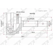 ���� NS AD/Wingroad/Sylphy/Sunny Y11/G10/B15 QG15DE/QG18DE 4WD ABS 99- NI-61A42 SAT NI61A42 NI61A42 ����