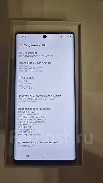 Samsung Galaxy Note 10. �/�, 256 ��, ����������, 5G, NFC ����