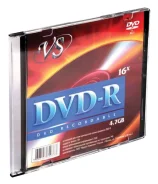 ���� DVD-R VS, 4,7 Gb, 16x, Slim Case 511550 ����