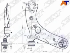 ����� �������� Toyota Avensis (T270) 08-11 / Corolla 06-19 (�������/ ������) [178Satst4806812300], ������ �������� ST4806812300 ����