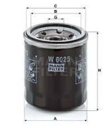 ������ �������� Mann W6025 W6025 ����