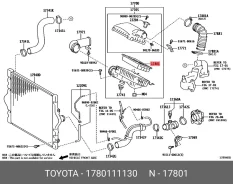 ������ ��������� Toyota 1780111130 1780111130 ����