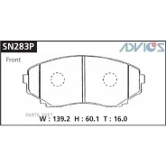 �������� ��������� ������� Advics �������� Advics SN283P SN283P ����