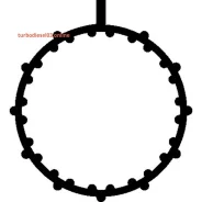 ��������� ��������� ���������� Elring 452120 452120 ����