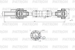 ��� ��������� (L=835 ��. ) Suzuki: Grand Vitara 2005-2015, Escudo 2005-2011 Patron ���. PKR014 PKR014 ����