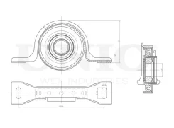 ��������� ��������� ���������� ���� Chevrolet Captiva (2006)/OPEL Antara (2007) UNIO RMP15178 RMP15178 ����