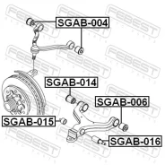 ����������� ��������� ������� ������ | ����� ����/��� | Febest SGAB015 SGAB015 ����