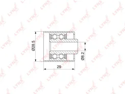 ����� �������� ����� ��� LYNXauto PB-3105 PB3105 ����