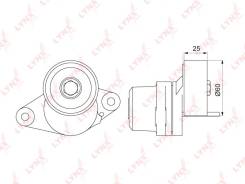 ����� �������� ���������� ����� ��� LADA Largus ��� LADA Largus, Renault Sandero/Stepway, Renault Duster 11-15 LYNXauto PT-3270 PT3270 ����