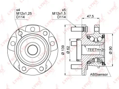 ������� ������ | ����� ����/��� | LYNXauto WH1012 WH1012 ����