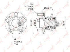 ������� ������ | ��� ����/��� | LYNXauto WH1225 WH1225 ����