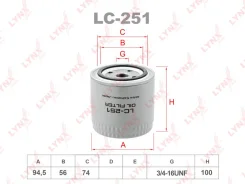 ������ �������� LYNXauto LC251 LC251 ����