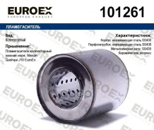 ������������� ������������ ����. ����� (������) Euroex ���. 101261 101261 ����