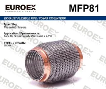 ����� ��������� Audi A6, Scoda Superb, VW Passat 2.4-2.8 (��������) Euroex ���. MFP81 MFP81 ����