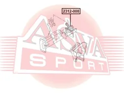 ����� ��������� Volkswagen Tiguan ASVA 2312-008 2312008 ����