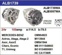 ��������� Mercedes Engines, MT Motorherz ALB8739NW ����