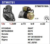 ������� Mitsubishi 6G72 ATM, MH STM9781RN STM9781RN ����