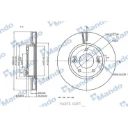 ���� ��������� �������� ��� 280*26*47 4 ������������� Hyundai Mando MBC030262 - MBC030262 ����