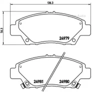 ������� ��������� �������� ������. Honda (GAC) CITY (GM) 12/08-12/15 / Honda Civic VIII Saloon (FD P28050 ����